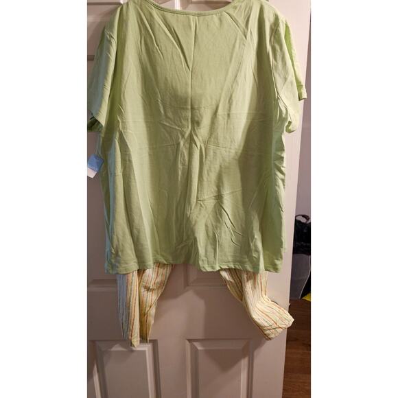 NWT Simply Basic 2 piece slseep set or pajamas Plus Size 2 X (18W -20W) - Picture 2 of 3